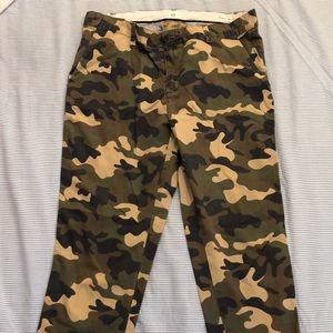 Camouflage pants